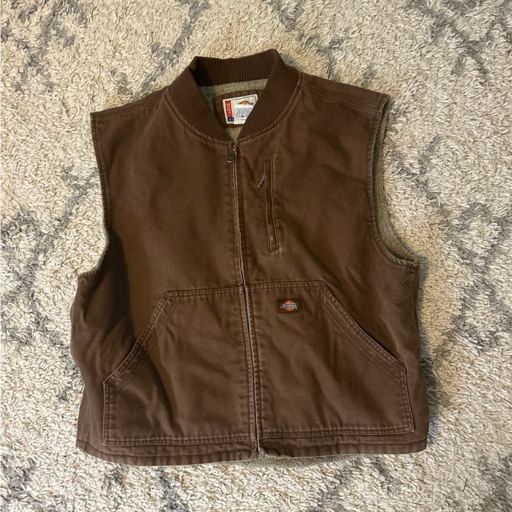 Dickies Duck Sherpa Lined Vest
